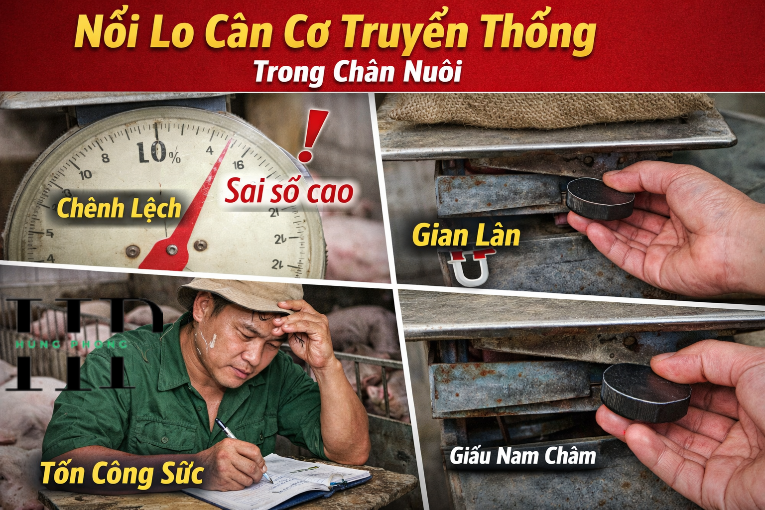 Cân điện tử cân heo giá rẻ Hà Nam