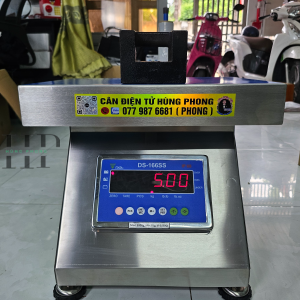 Cân ghế hộp DS - 166SS DIGI  inox 304 full ,CHỐNG NƯỚC ,CHỐNG DÁN,CHỐNG RỈ,CÂN LÚA,CÂN CÁ,CÂN HÀNG ĐÔNG LẠNH