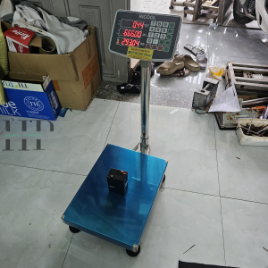 CÂN BÀN CỘT  30×40cm Full INOX 304 ,LẮP ĐẦU TÍNH TIỀN ,CHỐNG NƯỚC,