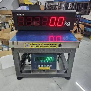 CÂN ĐIỆN TỬ KẾT NỐI BẢNG ĐÈN PHÓNG TO KG CHECK CAMARA
