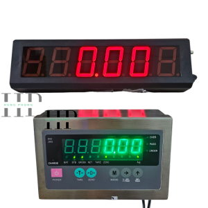 BỘ ĐẦU CÂN DIGI KẾT NỐI VỚI BẢNG ĐÈN LED BÁO SỐ KG ĐỎ 