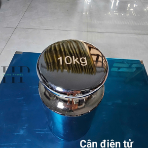 QUẢ PO ( TẠ ) M1 10KG CHUYÊN DÙNG TEST ĐỘ CHÍNH XÁC CÂN ĐIỆN TỦ ,CHẤT LIỆU BẰNG INOX