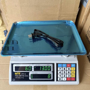 CÂN ĐIỆN TỬ UTE CHÍNH HÃNG,30KG ,CÂN CÓ TÍNH TIỀN,CỘNG DỒN,BÁN LẺ 